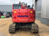 Minituur van Komatsu PC138US-Tripple-boom-blade