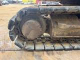Minituur van Komatsu PC138US-Tripple-boom-blade